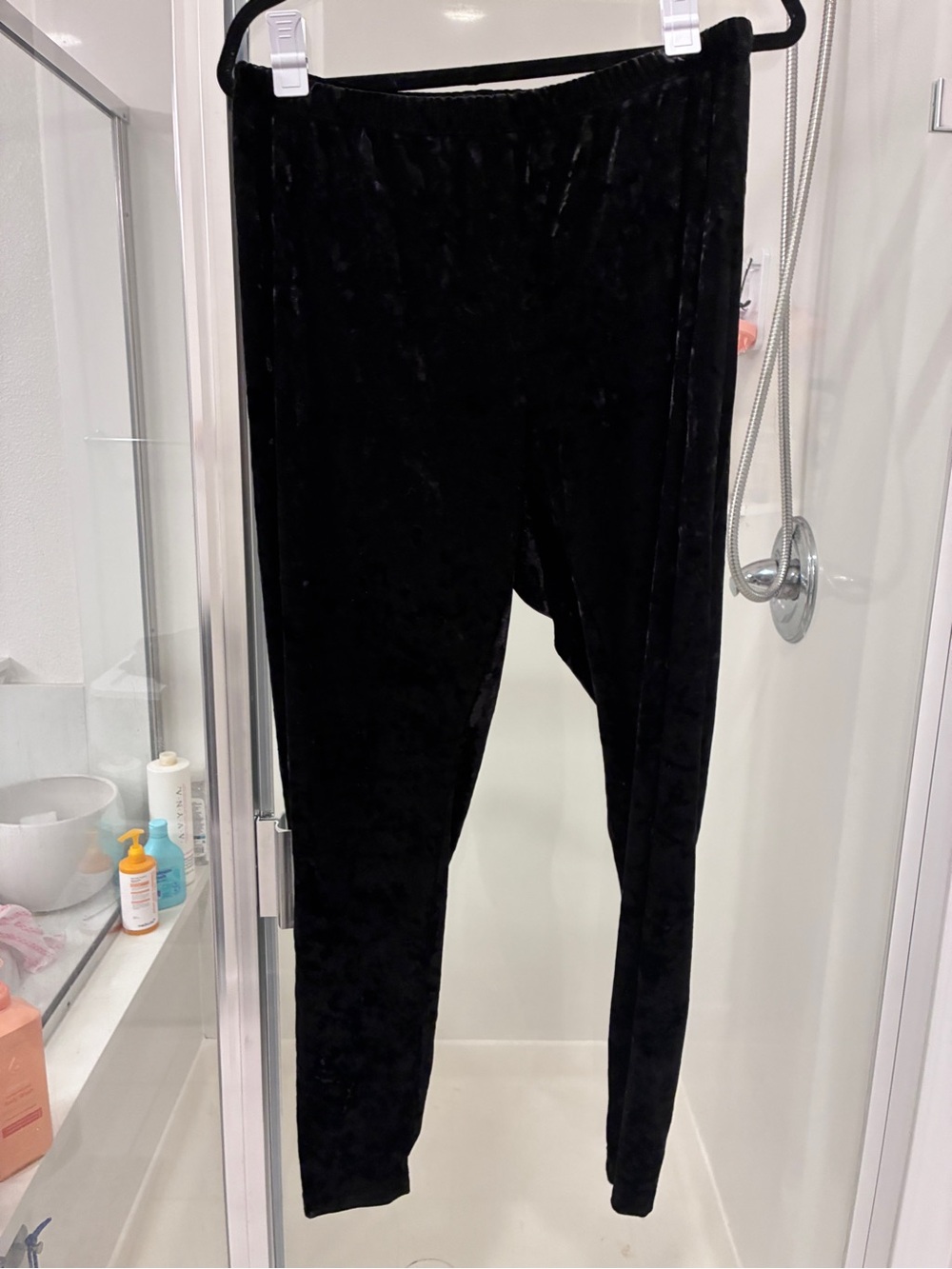 Forever 21 Black Velvet Kids Leggings